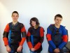 Le podium jeunesses : Perroud Yohan, Kerba Nathalie, Pellet Vinzenz